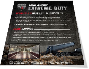 Extreme Duty Liners Brochure